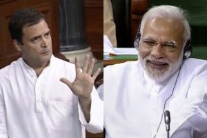 जब राहुल गांधी पीएम मोदी को गले लगाने के बाद आंख मारते नजर आए 